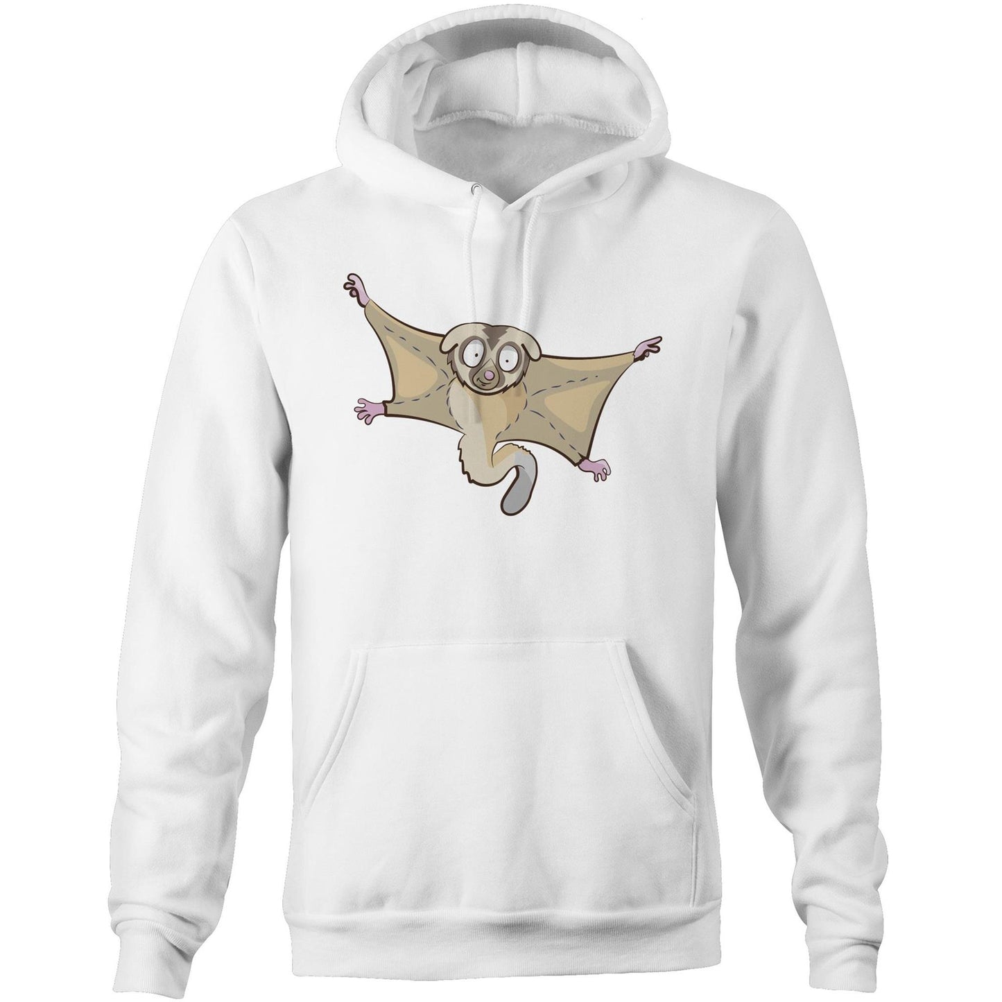 Unisex - Pocket Hoodie Sweatshirt - 'Sugar Glider'