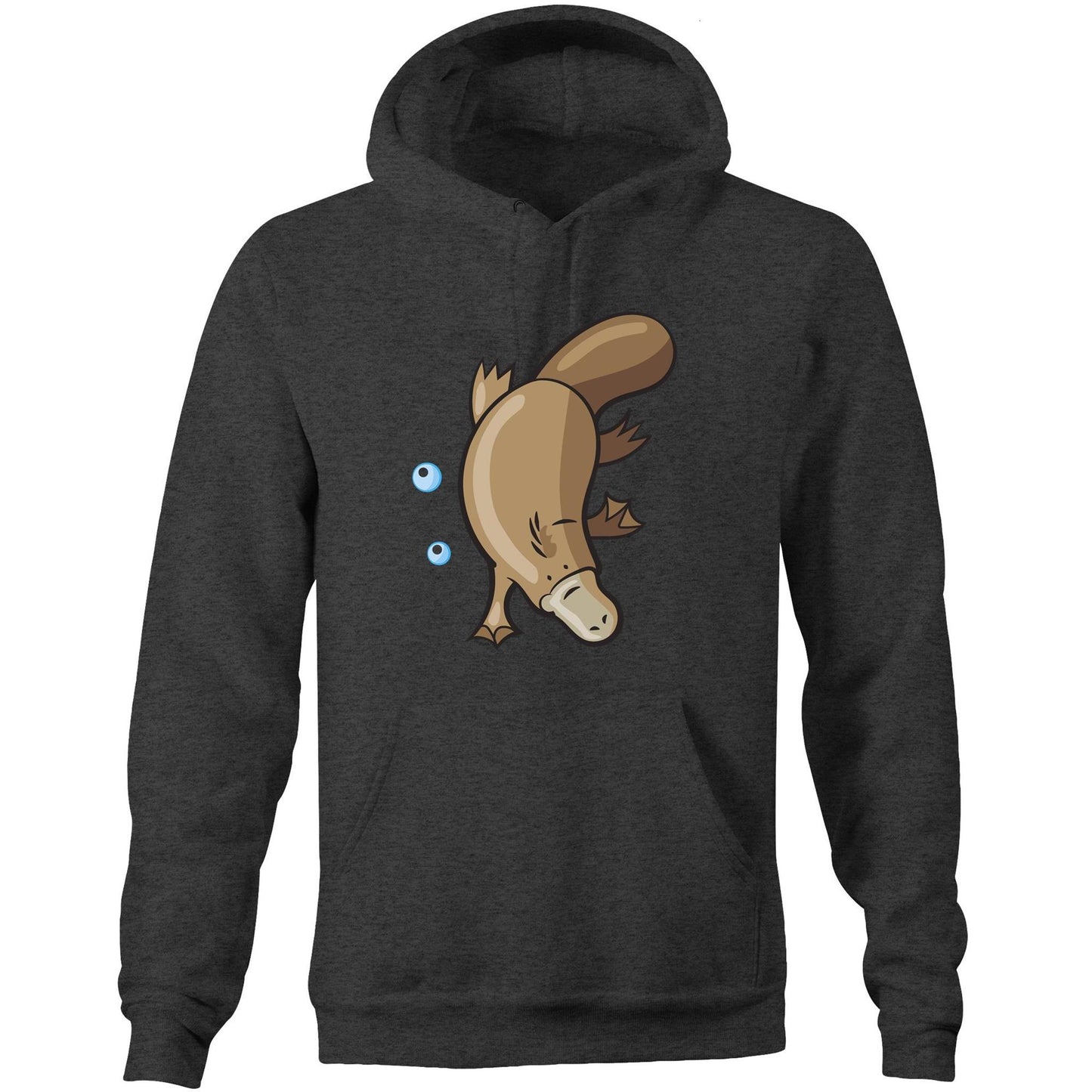 Unisex - Pocket Hoodie Sweatshirt - 'Platypus'