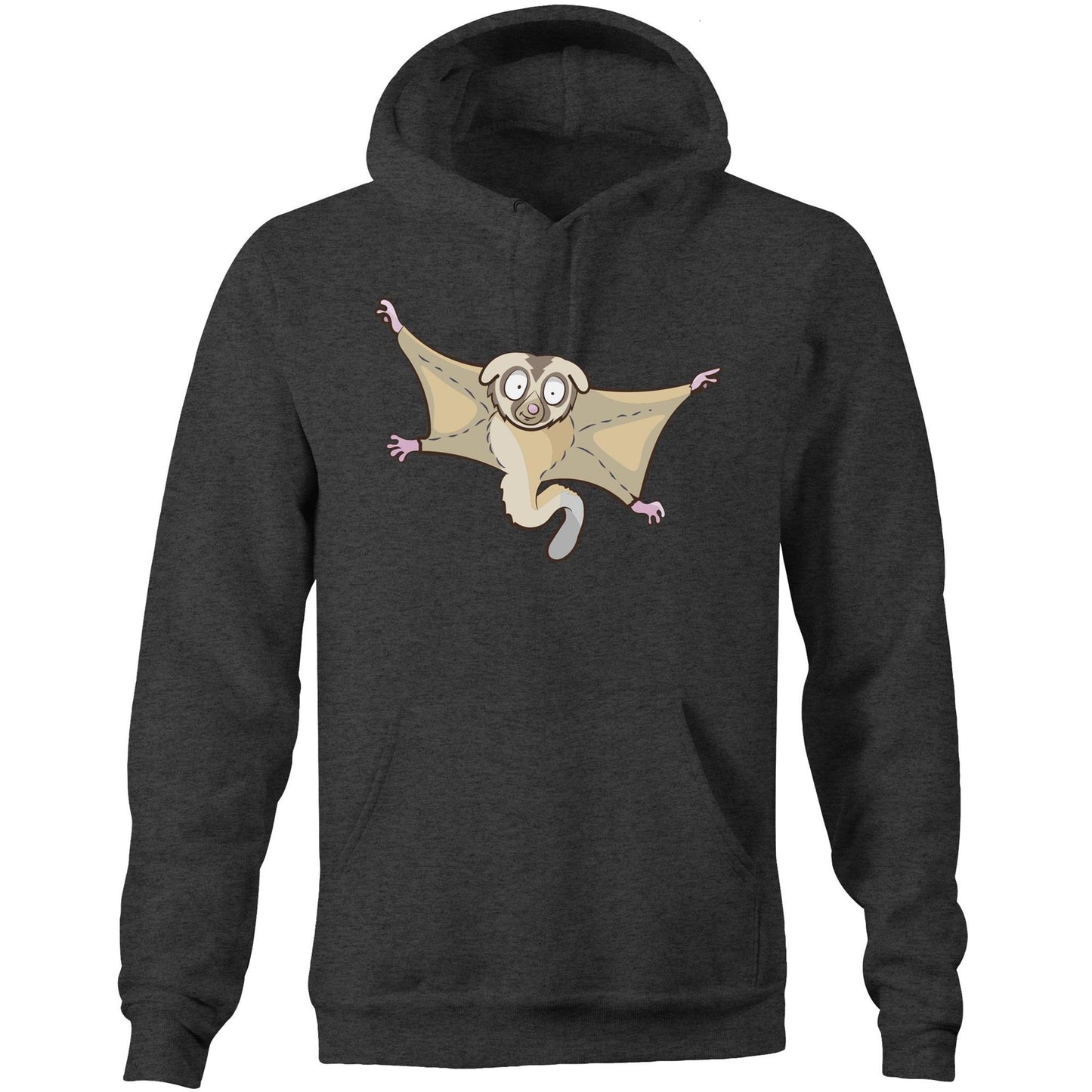 Unisex - Pocket Hoodie Sweatshirt - 'Sugar Glider'