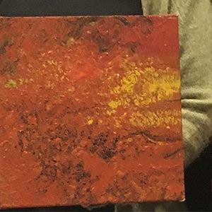 Acrylic pour painting