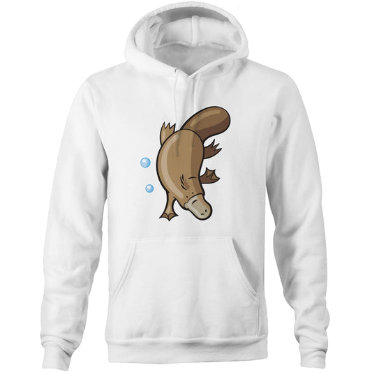 Unisex - Pocket Hoodie Sweatshirt - 'Platypus'