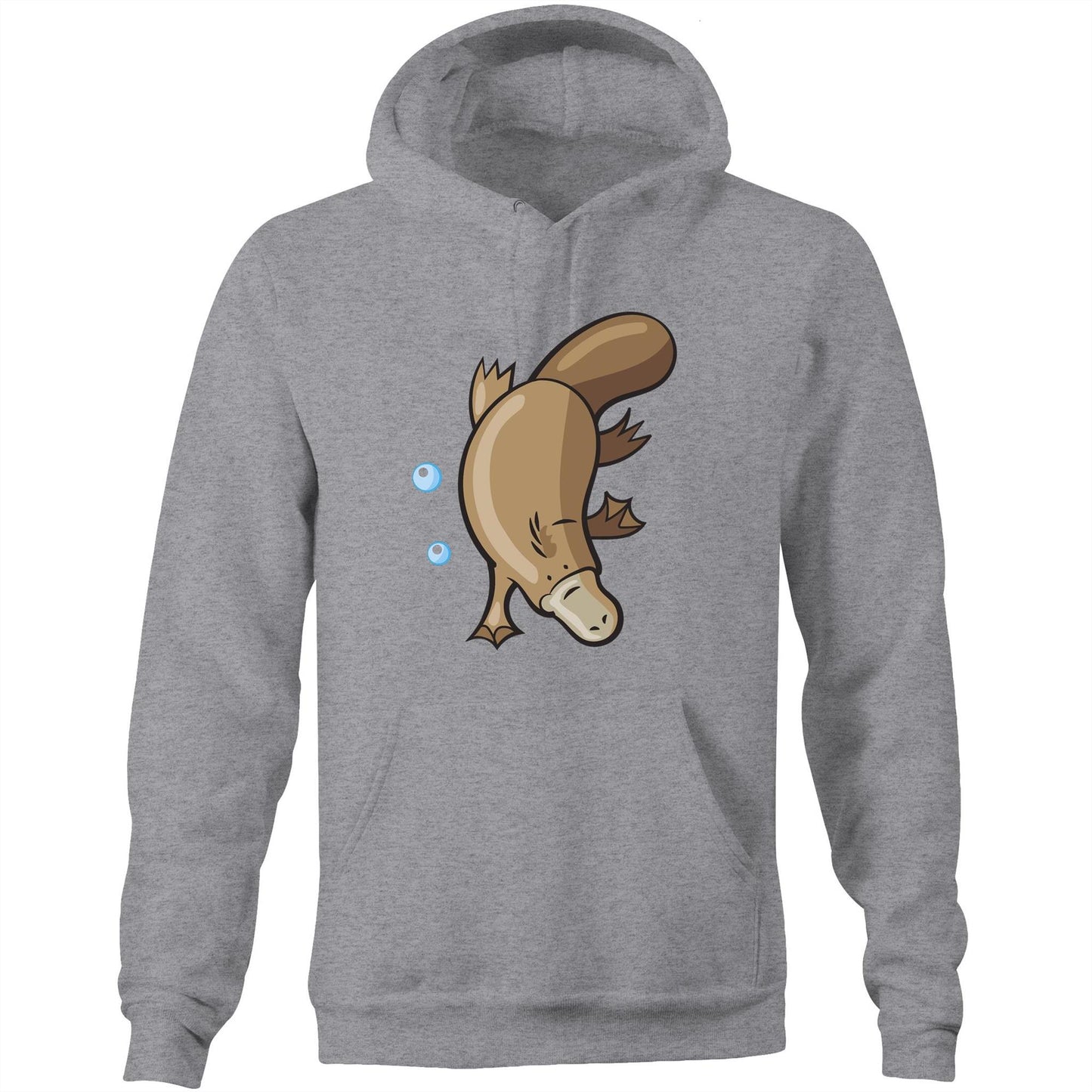 Unisex - Pocket Hoodie Sweatshirt - 'Platypus'