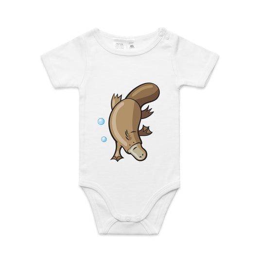 Baby Onesie Romper - 'Splash the Platypus'